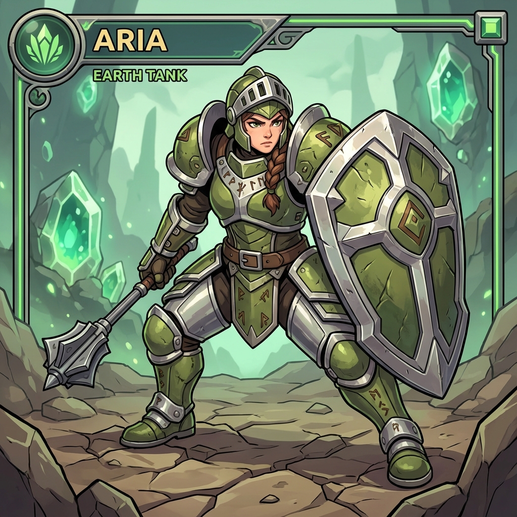 Aria - A-Tier Tank character in Chaos Zero Nightmare