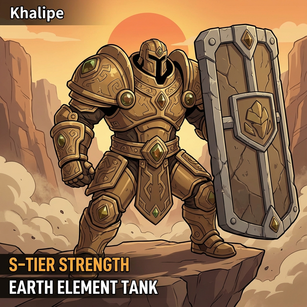 Khalipe - S-Tier Tank character in Chaos Zero Nightmare