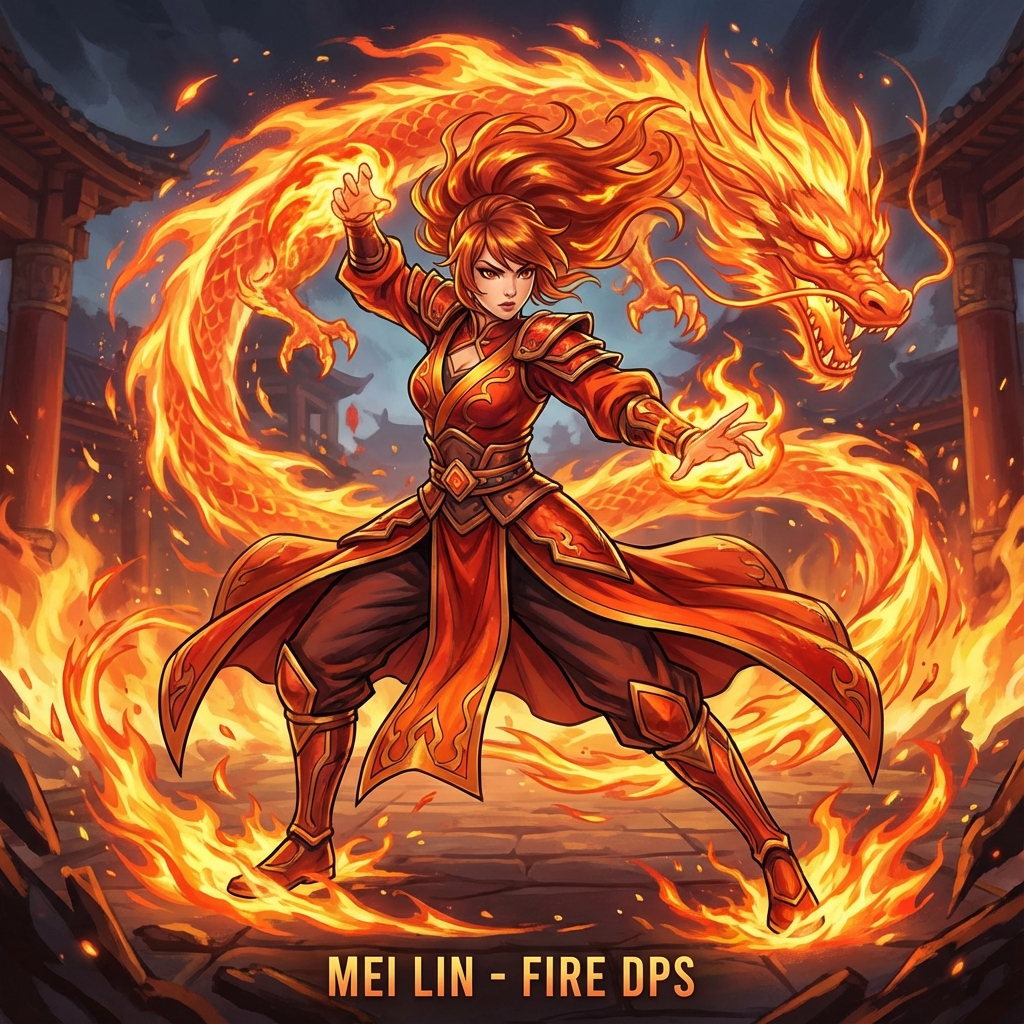 Mei Lin - S-Tier DPS character in Chaos Zero Nightmare