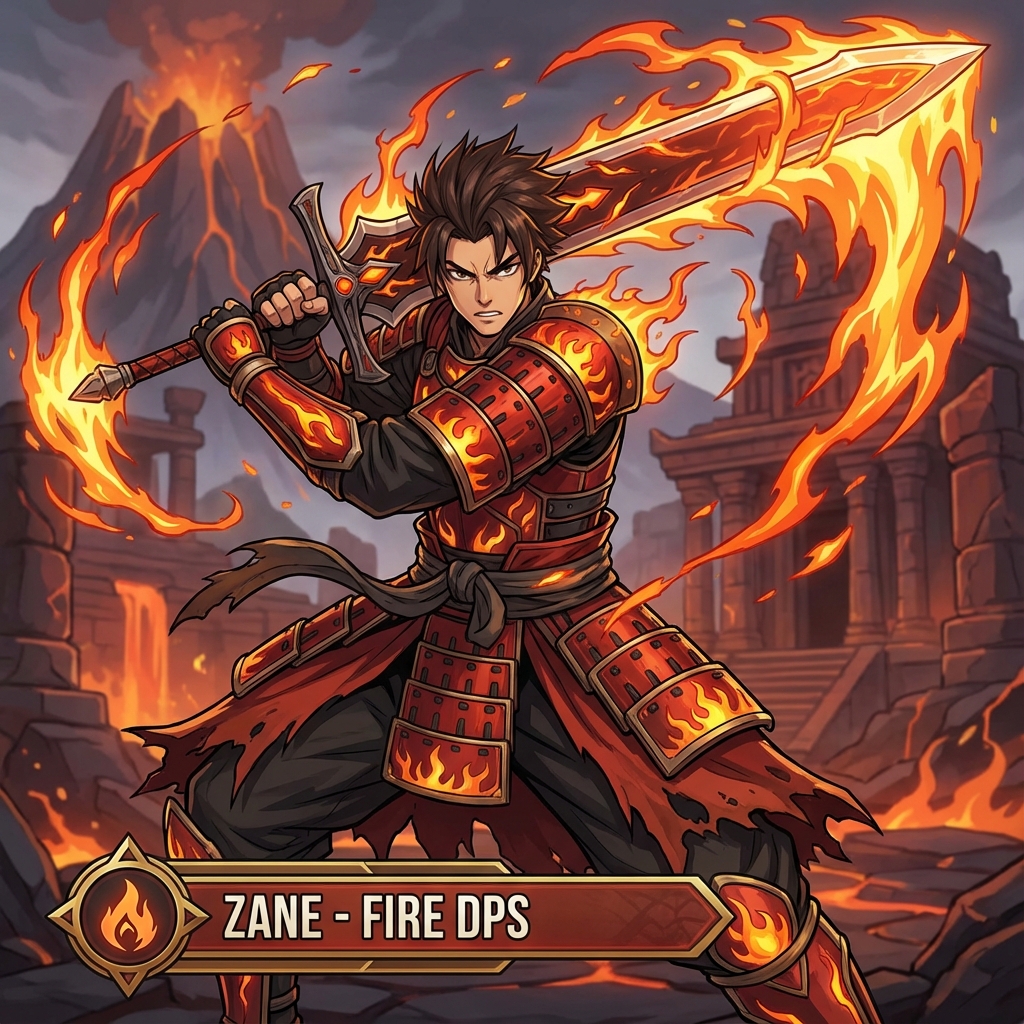 Zane - A-Tier DPS character in Chaos Zero Nightmare
